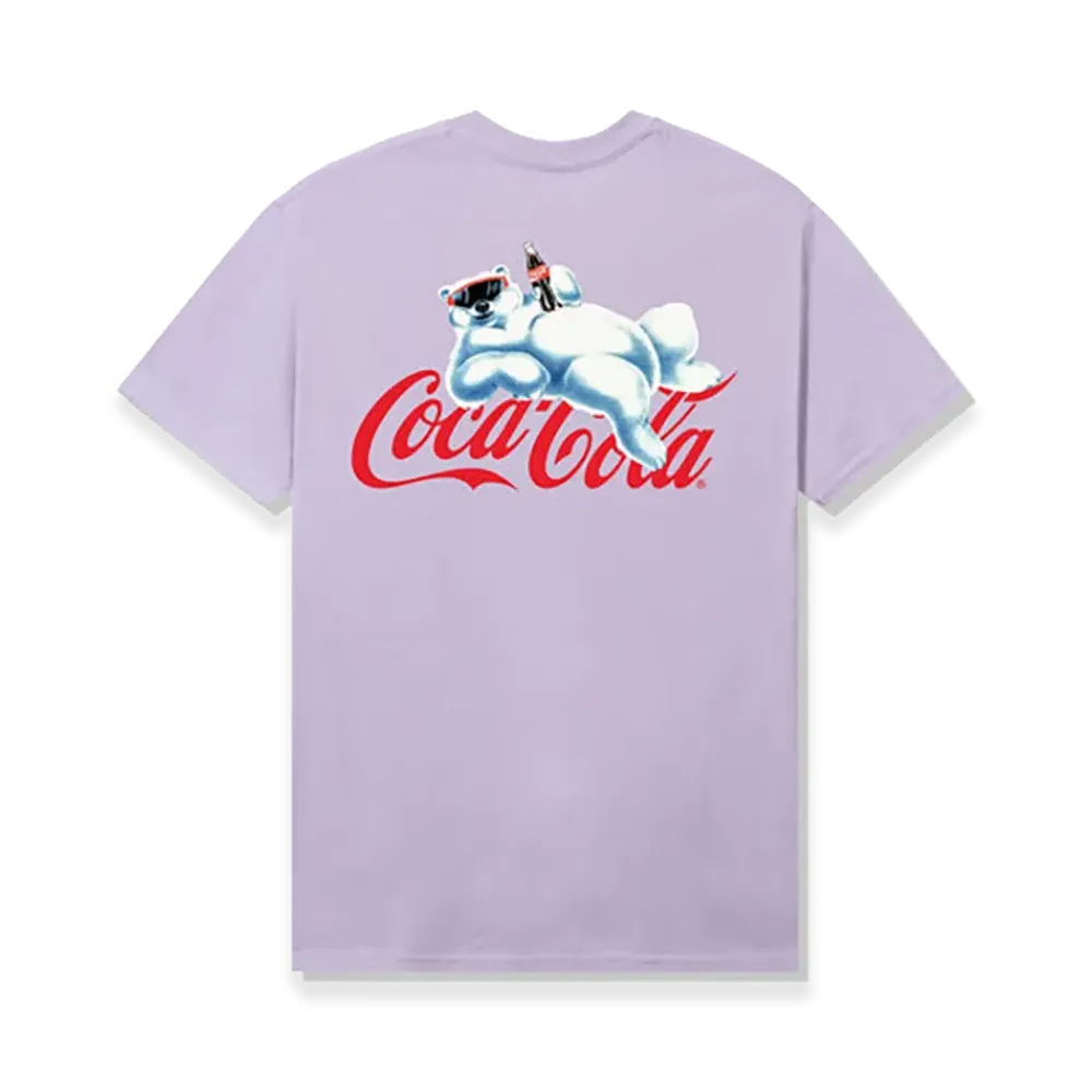 ANTI SOCIAL SOCIAL CLUB x Coca-Cola Polar Bear Chill Tee "Violet"