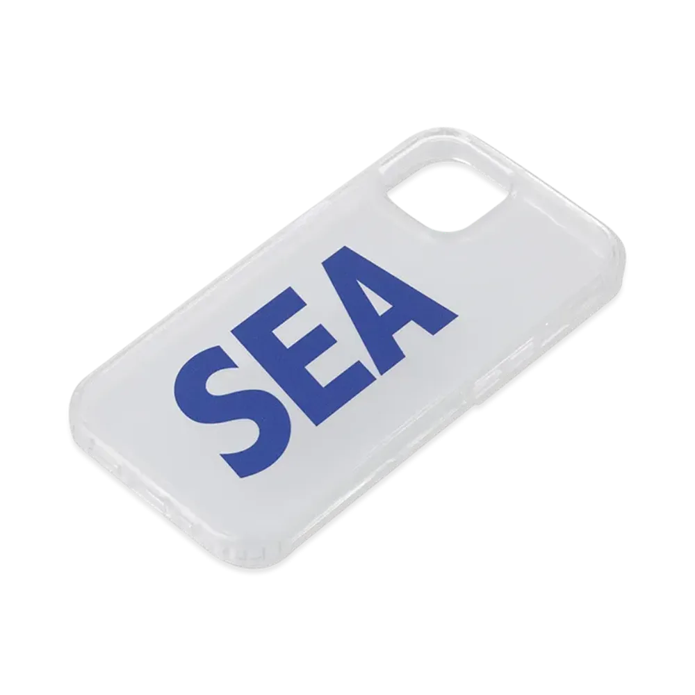 WIND AND SEA Sea Logo Clear Case "Blue"