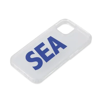 WIND AND SEA Sea Logo Clear Case "Blue"