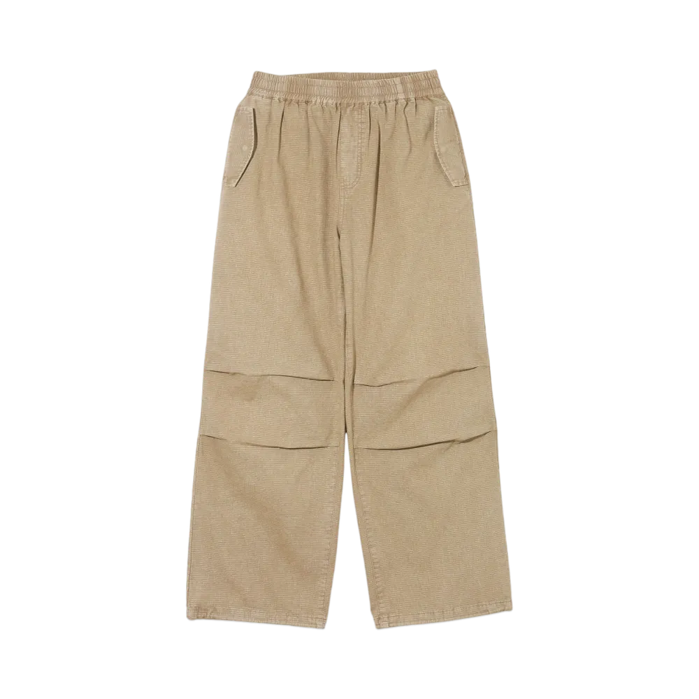 X-Girl Prep Logo Easy Pants "Beige"