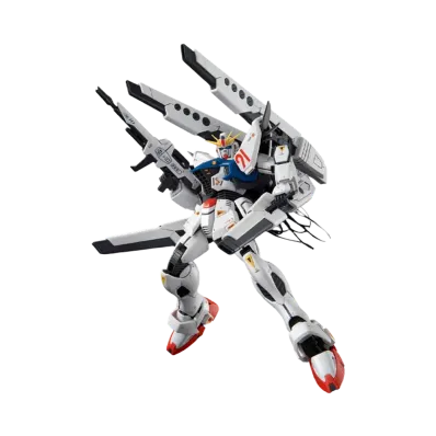 BANDAI "MASTER GRADE" -Mobile Suit Gundam F91 MSV- MG 1/100 GUNDAM F91 Ver.2.0 with Back Cannon & Twin Vesbar