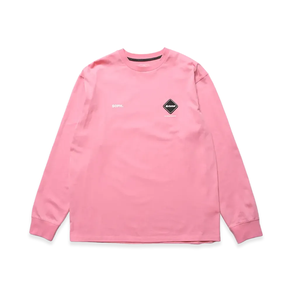 F.C.Real Bristol Authentic L/S Tee "Pink"