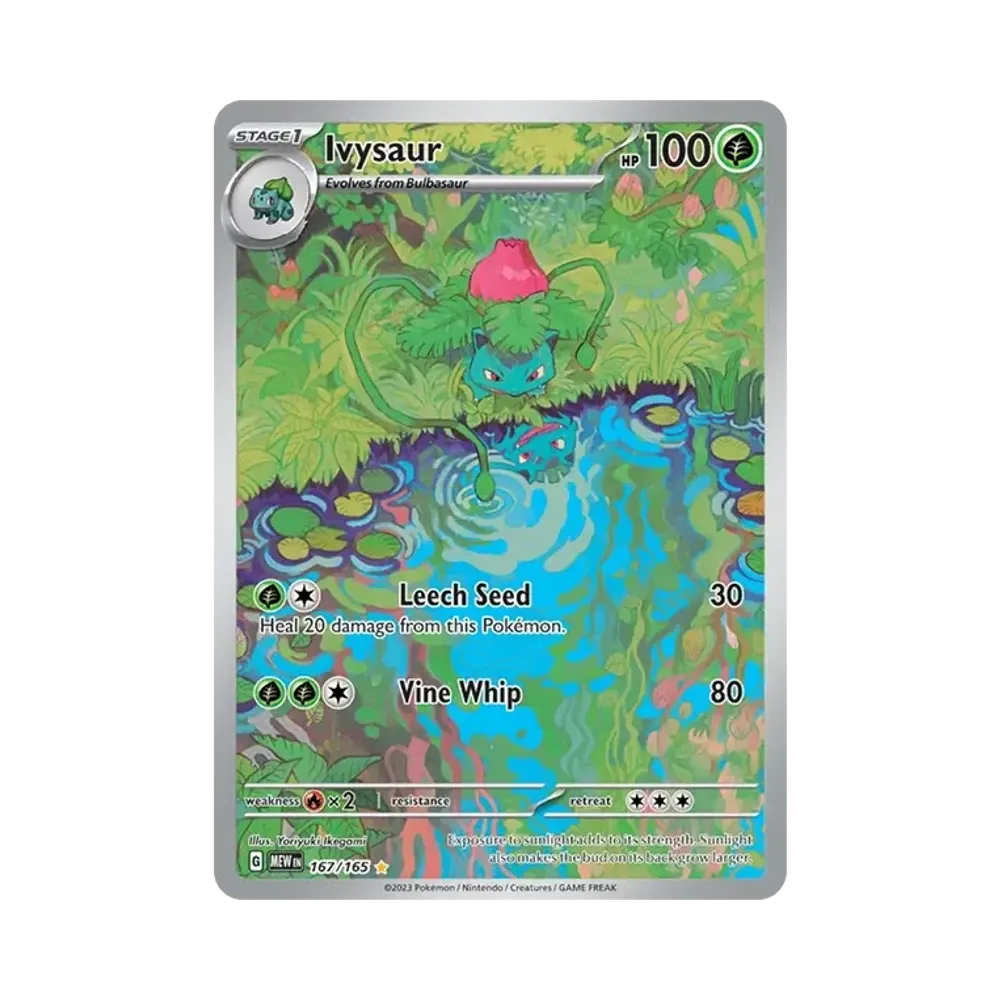 フシギソウ IR [MEW EN 167/165]【英語版】(スカーレット&バイオレット「151」)