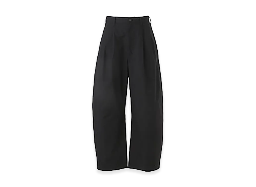COMME des GARCONS HOMME Cotton Yarn-Dyed High Twist Serge Pants "Black"