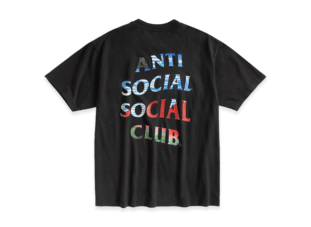 ANTI SOCIAL SOCIAL CLUB Tonkatsu: Fine Wind Clear Morning Tee "Black"
