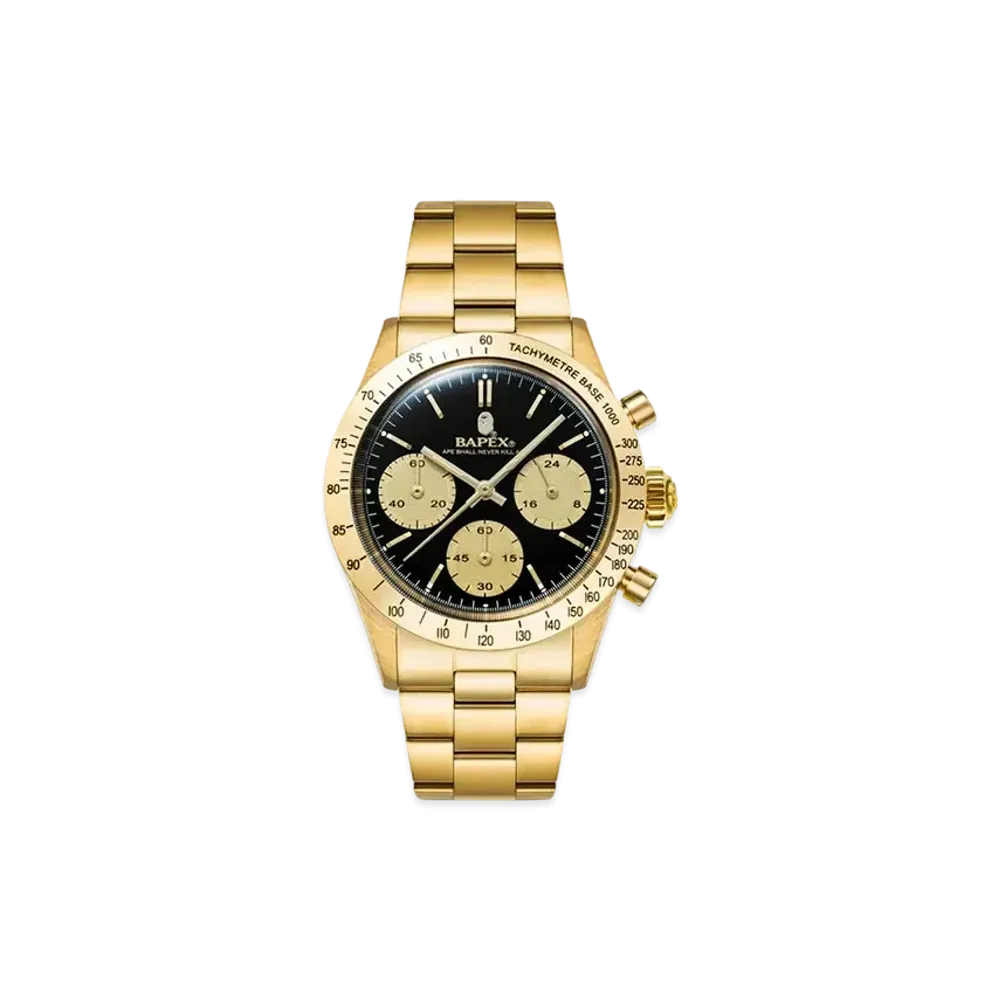 A BATHING APE Classic Type 4 Bapex "Gold"