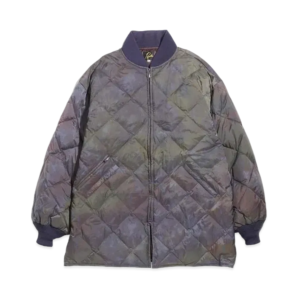 Needles R.C. DOWN SUR COAT - NYLON RIPSTOP / UNEVEN DYE "Egg Plant"