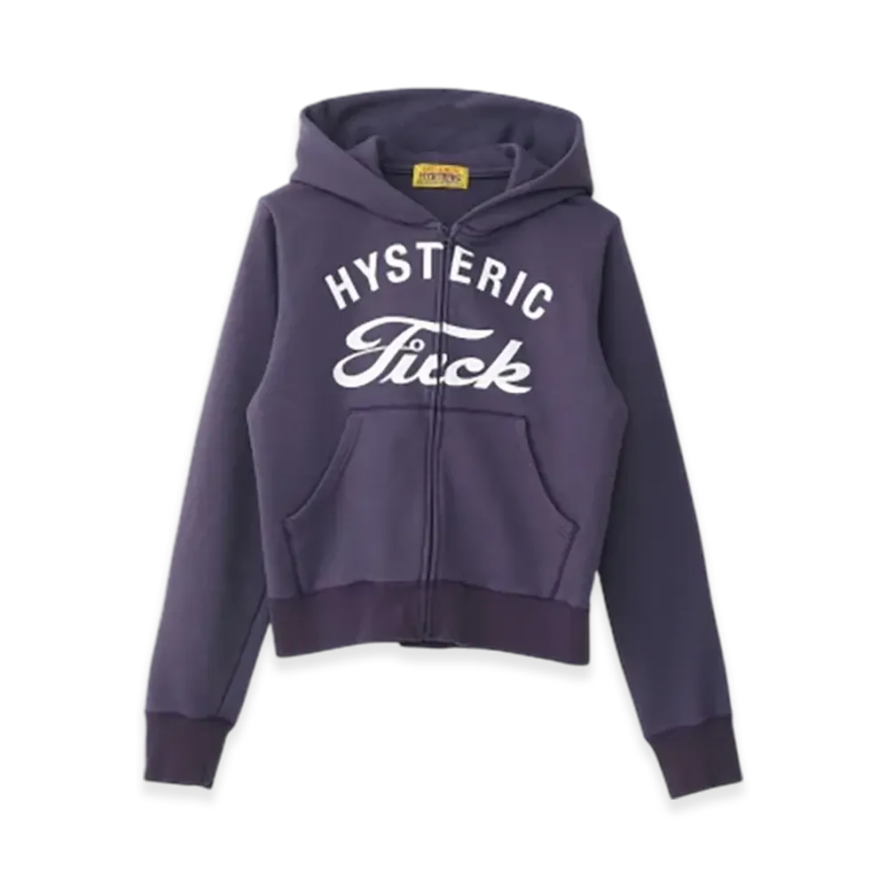 HYSTERIC GLAMOUR Hysteric Fuck Hoodie "Purple"