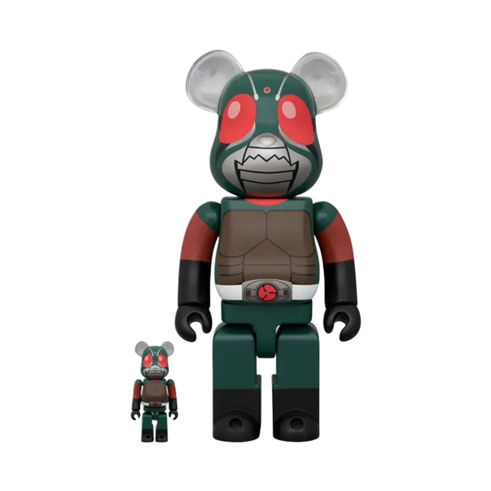 MEDICOM TOY "BEARBRICK" Skyrider 100% & 400%