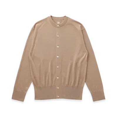 T.T Taiga Takahashi LOT.511 Knitted Cardigan "Beige"