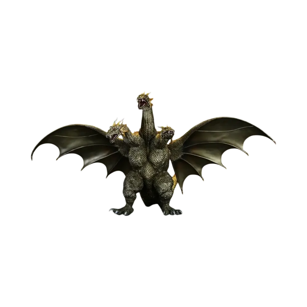 XPLUS "Toho Daikaiju series" -Godzilla, Mothra and King Ghidorah: Giant Monsters All-Out Attack- King Ghidorah (2001) Fierce Battle Color Ver.