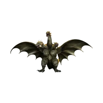 XPLUS "Toho Daikaiju series" -Godzilla, Mothra and King Ghidorah: Giant Monsters All-Out Attack- King Ghidorah (2001) Fierce Battle Color Ver.