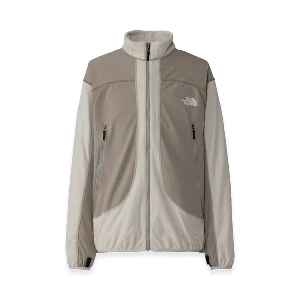 The North Face Versa Vent Fleece Jacket Mens "Fossil Ivory/Stone Slab"