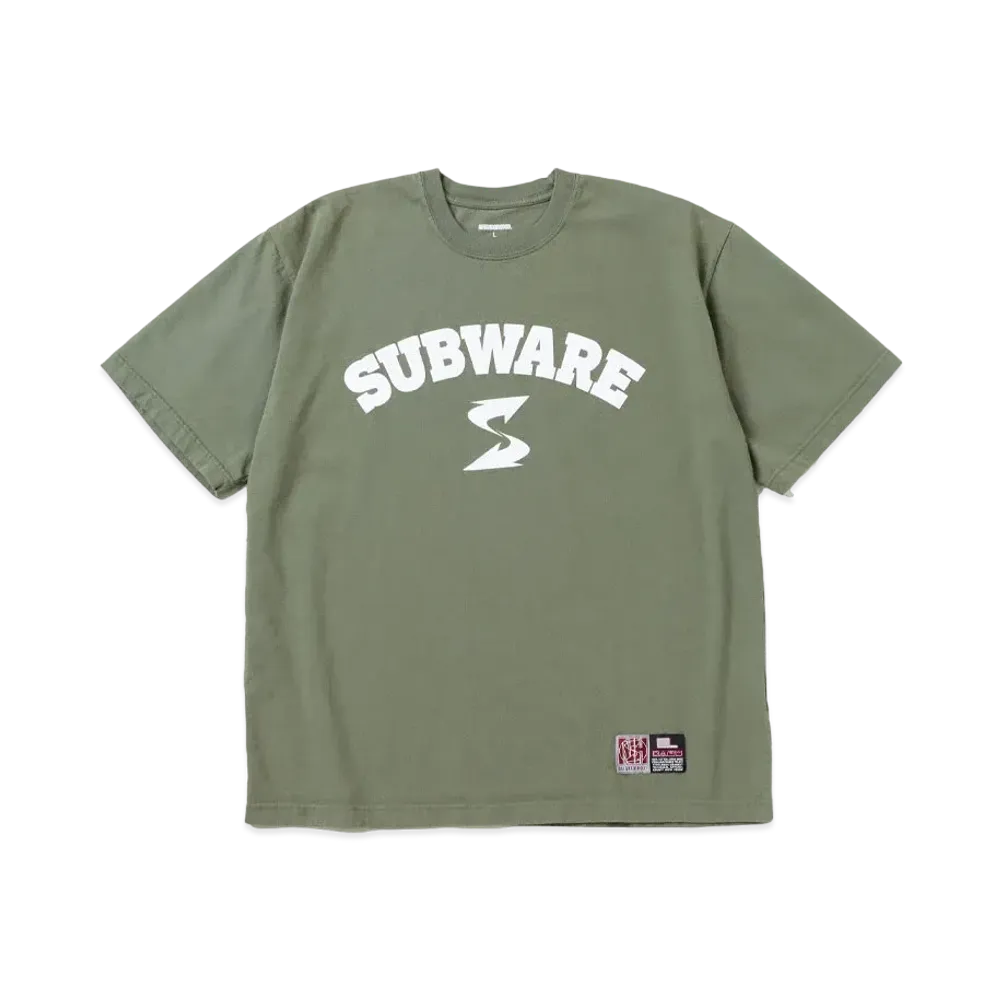 NEIGHBORHOOD x Subware . Tee SS-3 "Olive Drab"