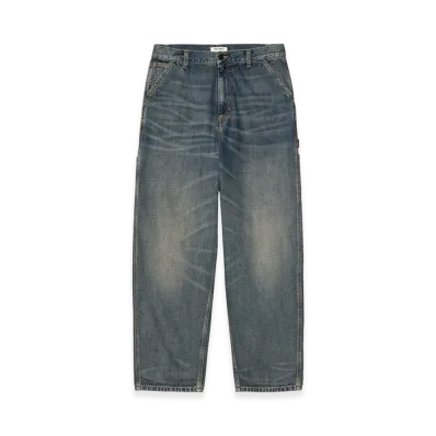 Carhartt WIP Women's Brandon Single Knee Pant "Blue/Worn Used Wash"