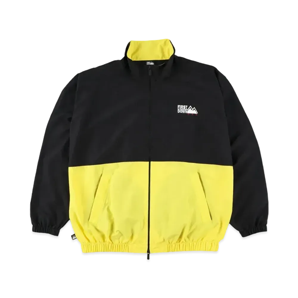 FIRST DOWN NYLON TASLAN SPORTS BLOUSON "Yellow/Black"
