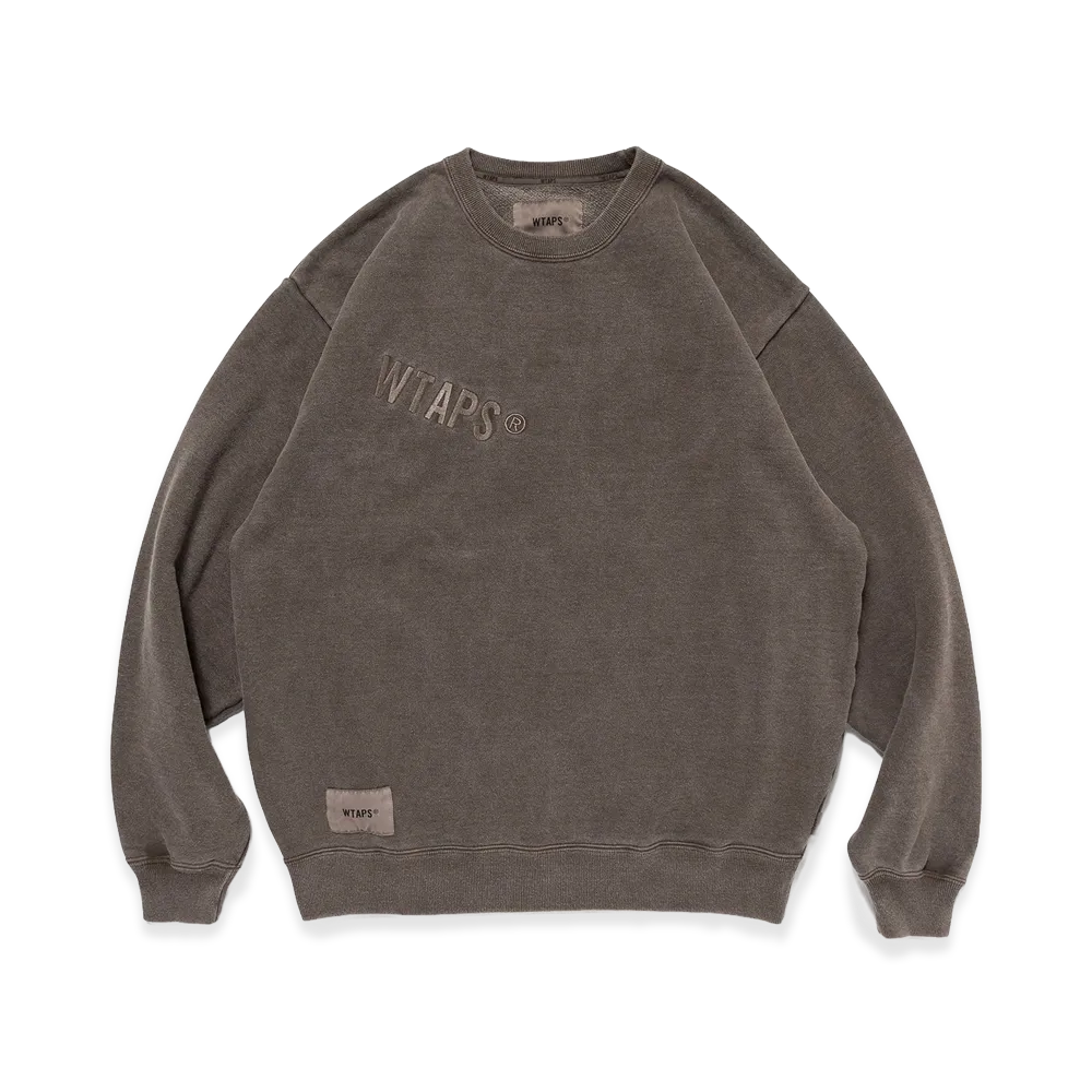WTAPS Sign OD / Sweater / Cotton "Brown"