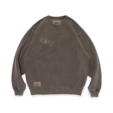 WTAPS Sign OD / Sweater / Cotton "Brown"