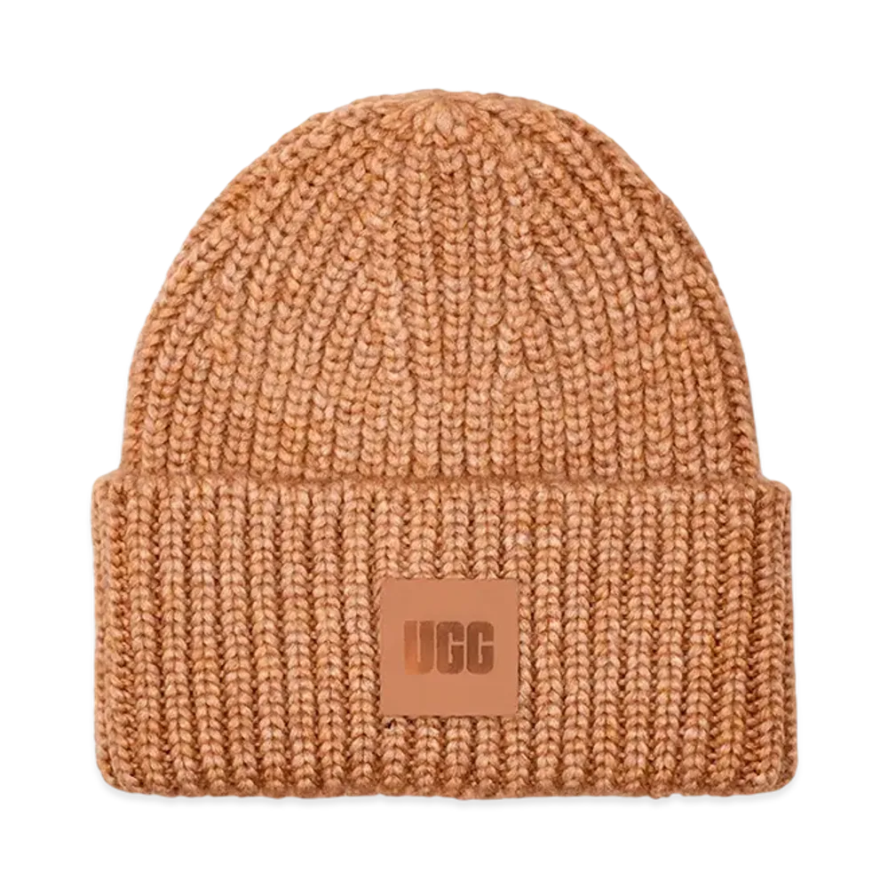 UGG Chunky Rib Beanie "Brown"