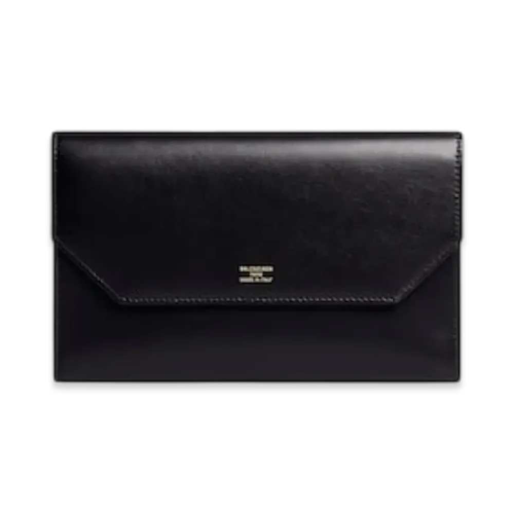 BALENCIAGA Envelope Slim Long Wallet "Black"