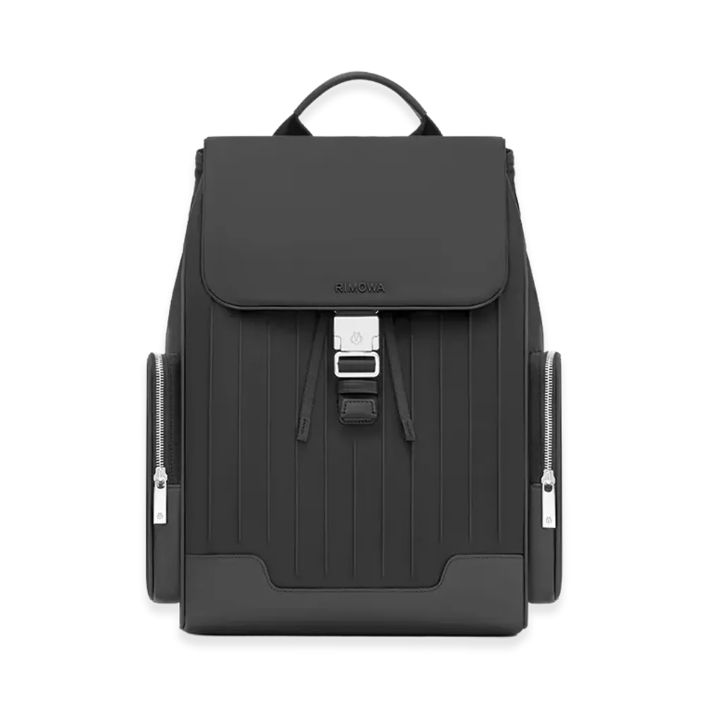 RIMOWA Never Still - Nylon Flap Backpack Large "Black"