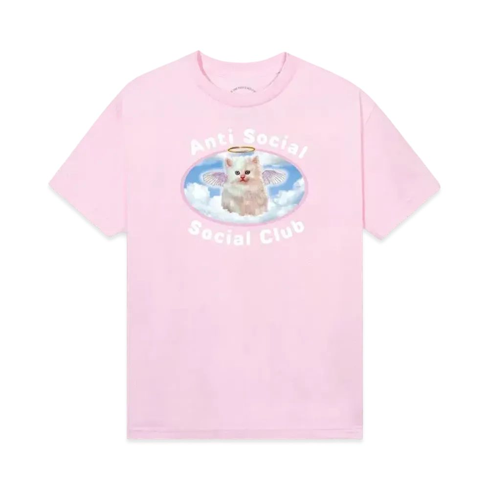 ANTI SOCIAL SOCIAL CLUB Goodbye Kitty Tee "Pale Pink"