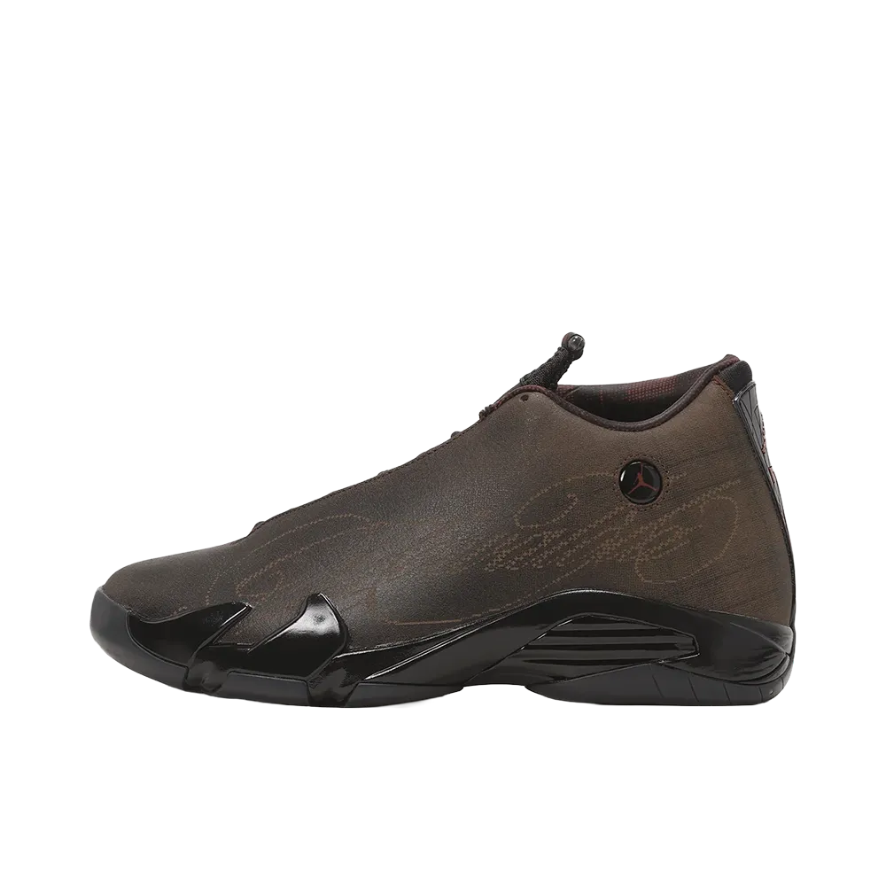 Mowalola × Nike Air Jordan 14 Retro SP "Black/Burnt Red"