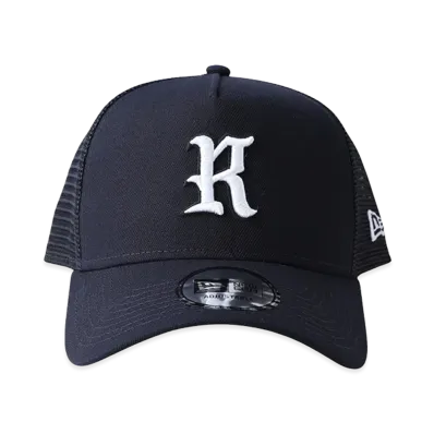 RHC Ron Herman x NEW ERA 9Forty R Logo Mesh Cap "Navy"