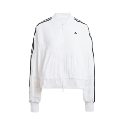 adidas Originals R3CD Lightweight Windbreaker Bomber Jacket "White"