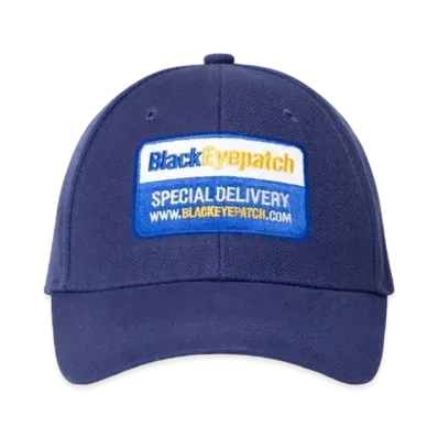Black Eye Patch Deliveryman Cap "Navy"