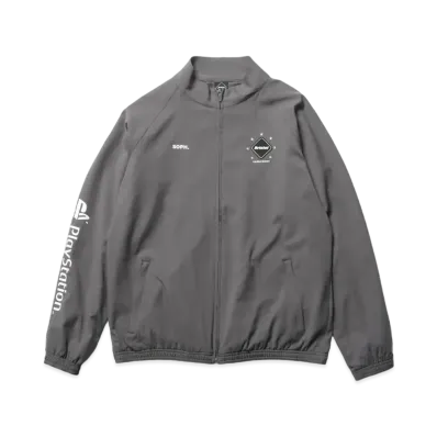F.C.Real Bristol x PlayStation Team Track Jacket "Gray"