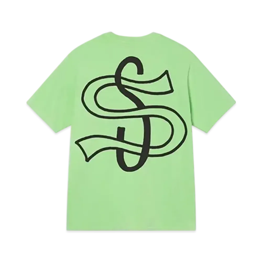 Stussy Big League Pigment Dyed Tee "Green"