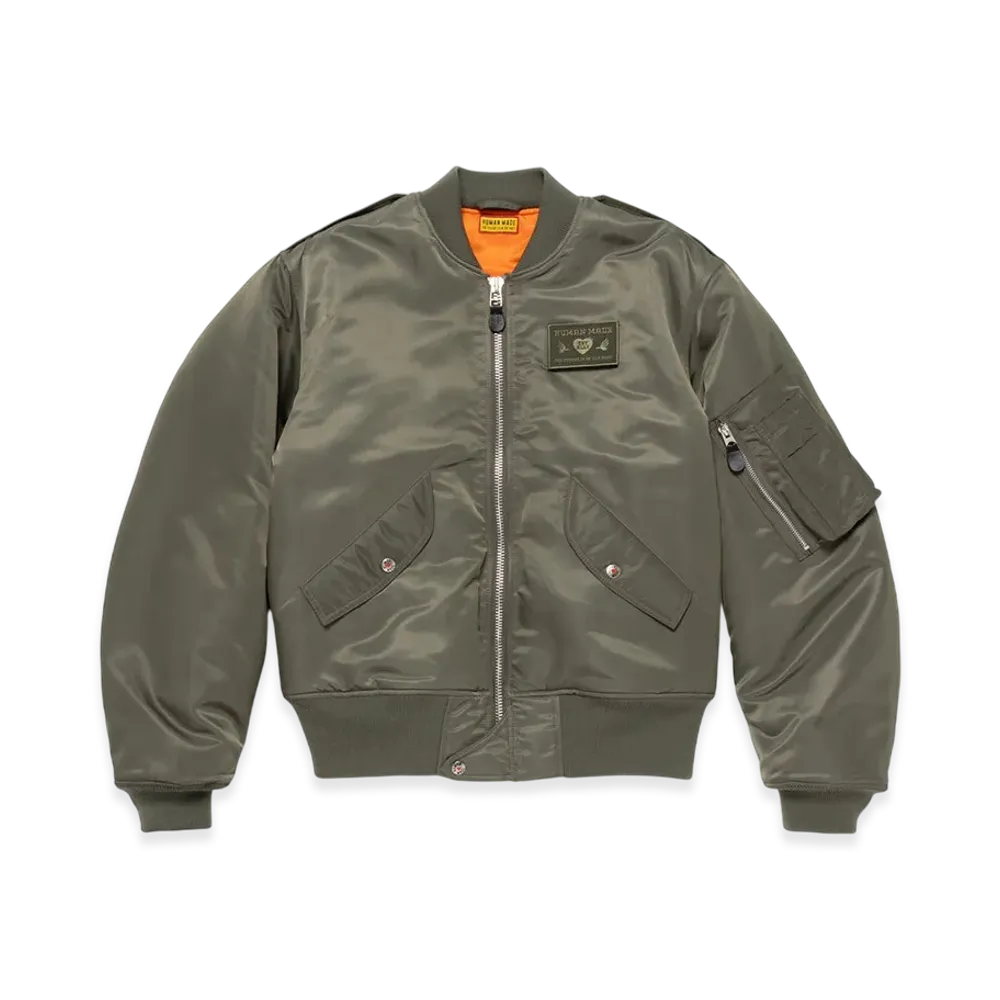 HUMAN MADE Flight Jacket "Olivedrab"