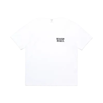WACKO MARIA Washed Heavy Weight T-Shirt "White"
