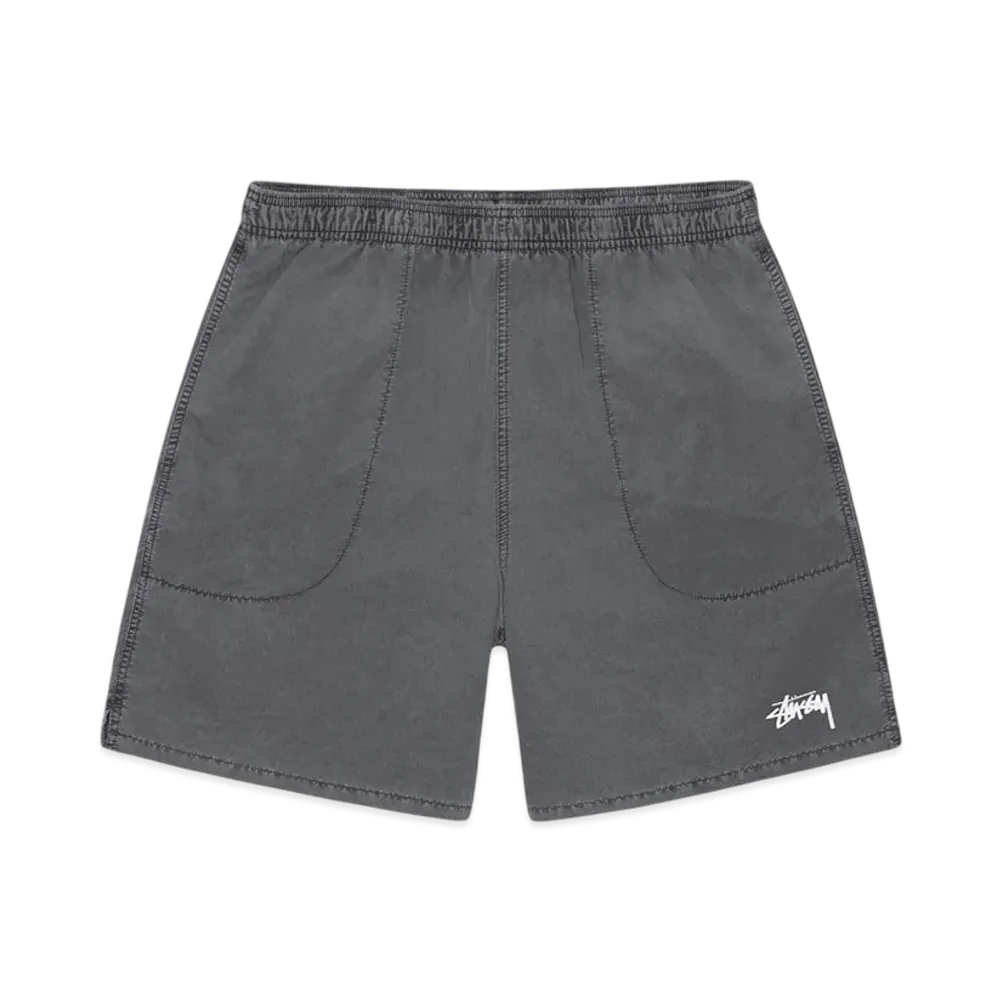 Stussy Stock Water Pigment Short "Charcoal"