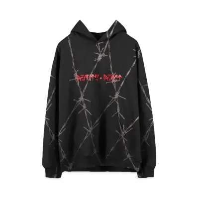 CVTVLIST x beauty:beast P.O HOODED “BARBED WIRE” "BLACK"