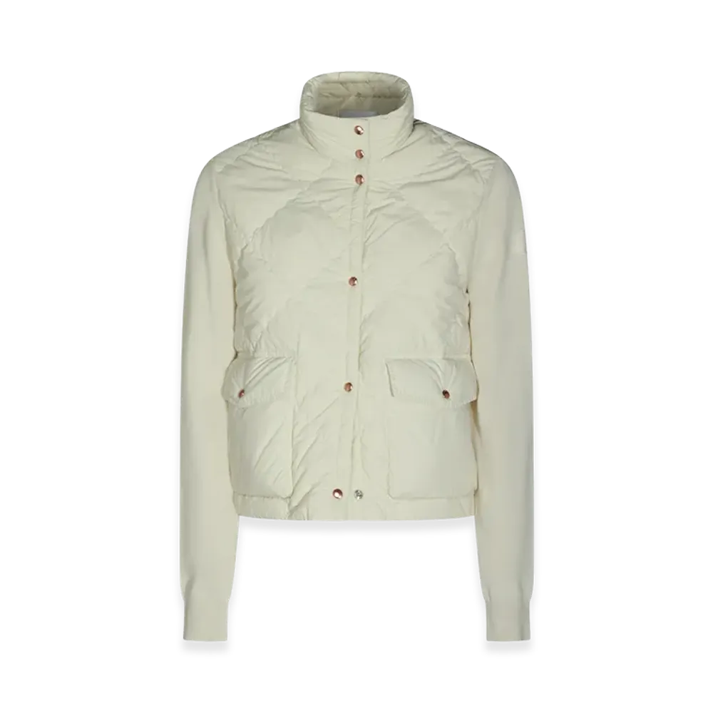 MONCLER Women's Down Cardigan "White"