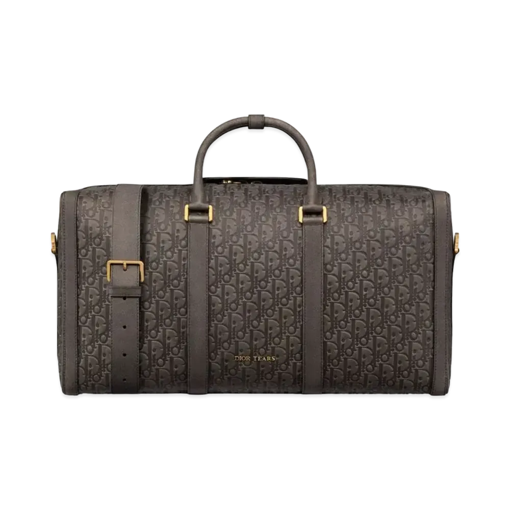 Dior x Denim Tears Dior Tears Dior Lingot 50 Bag "Brown"
