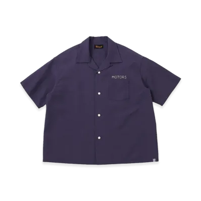 visvim Crosby Shirt S/S "Navy"