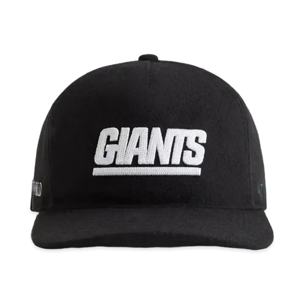 Kith x 47 Brand x the New York Giants Hitch Snapback "Black"