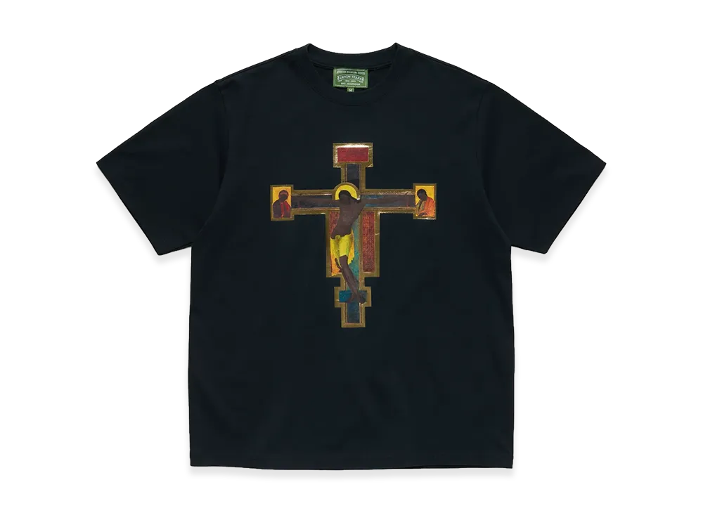 DENIM TEARS Crucifixion Tee "Black"