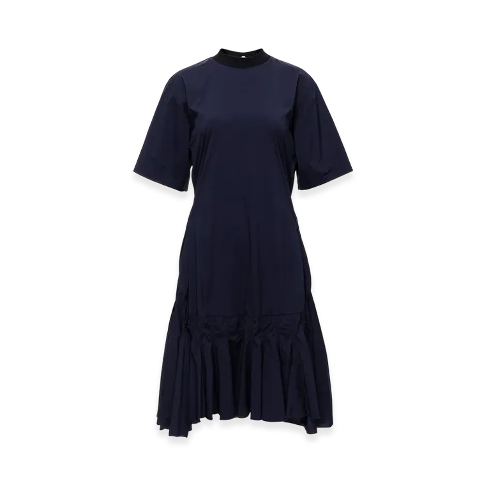 TOGA x PHENIX Type P-001 Reconstructed Military Layered Dress "Navy"