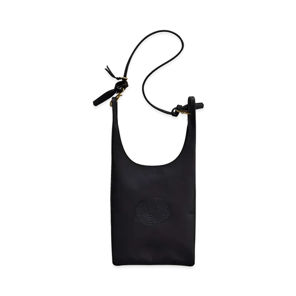 NICENESS N.Lowe Steerhide Shoulder Bag "Black"