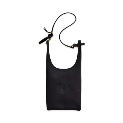 NICENESS N.Lowe Steerhide Shoulder Bag "Black"