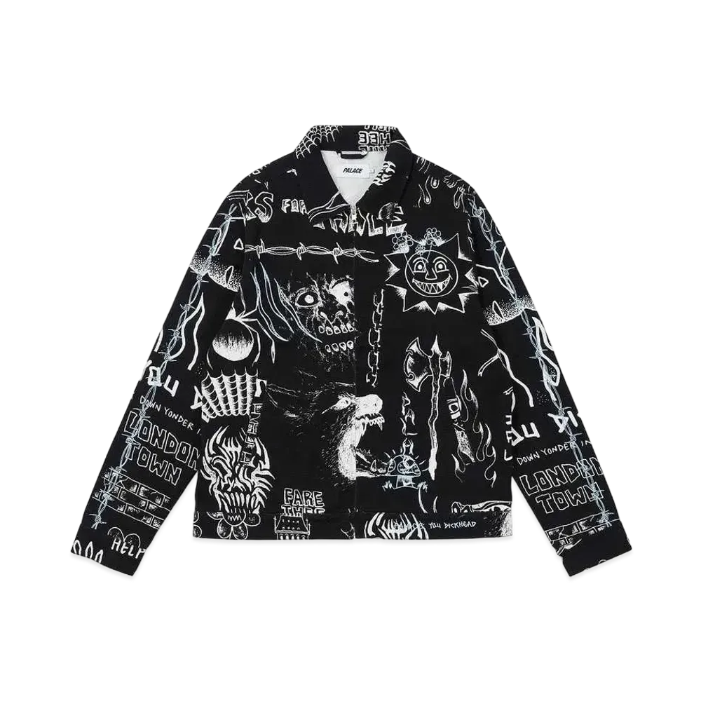 PALACE Lotties Head Gas Jacket "Black"