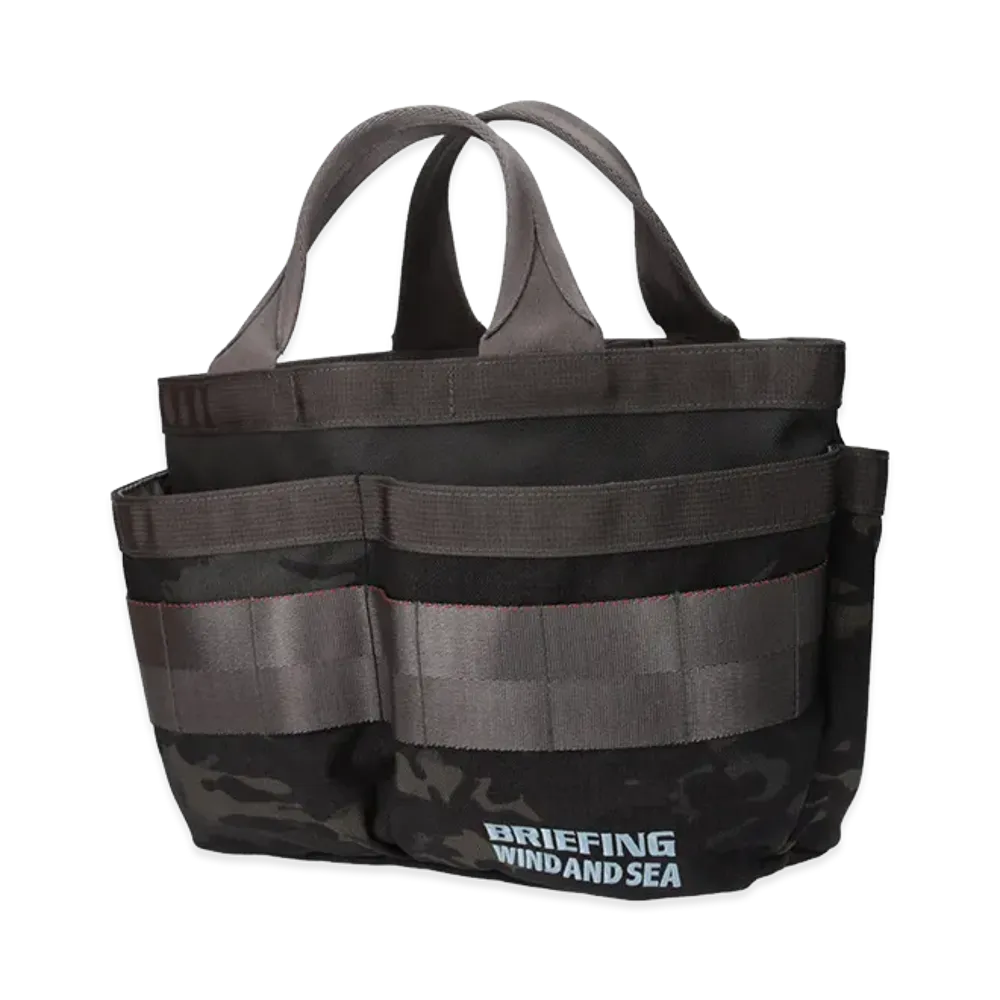 WIND AND SEA x BRIEFING GOLF Tool Cart Tote Camo Combi "Sax"