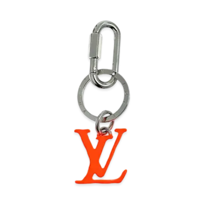Louis Vuitton LV Sharp Bag Charm and Key Holder "Orange"