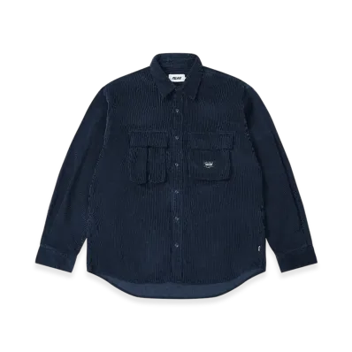 PALACE Double Pocket Cord Overshirt "Navy"
