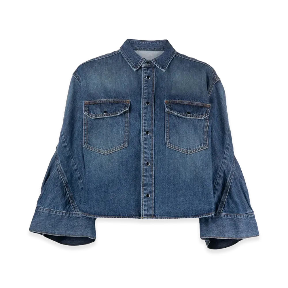 sacai Women's Shirts "Blue"