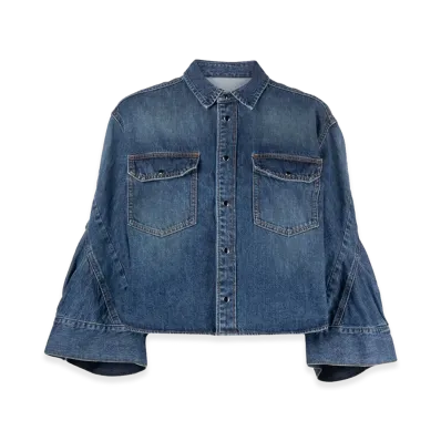 sacai Women's Shirts "Blue"